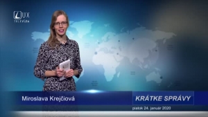 KRÁTKE SPRÁVY (24.1.2020)