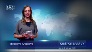 KRÁTKE SPRÁVY (4.2.2020)