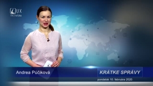 KRÁTKE SPRÁVY (10.2.2020)