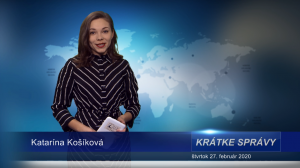 KRÁTKE SPRÁVY (27.2.2020)