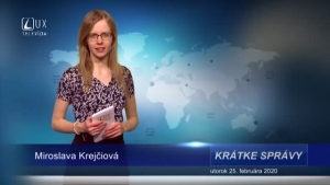 KRÁTKE SPRÁVY (25.2.2020)