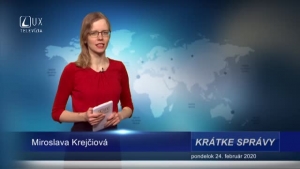 KRÁTKE SPRÁVY (24.2.2020)