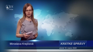 KRÁTKE SPRÁVY (10.3.2020)