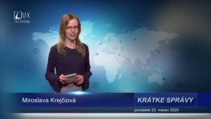 KRÁTKE SPRÁVY (23.3.2020)