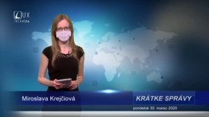 KRÁTKE SPRÁVY (30.3.2020)