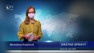 KRÁTKE SPRÁVY (28.4.2020)