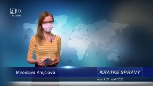 KRÁTKE SPRÁVY (21.4.2020)