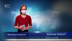 KRÁTKE SPRÁVY (16.4.2020)