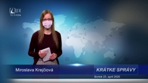 KRÁTKE SPRÁVY (23.4.2020)