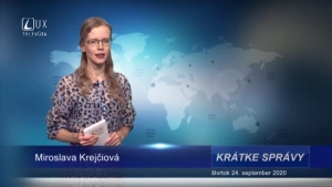 KRÁTKE SPRÁVY (24.9.2020)