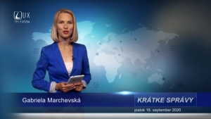 KRÁTKE SPRÁVY (18.9.2020)