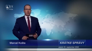 KRÁTKE SPRÁVY (25.9.2020)