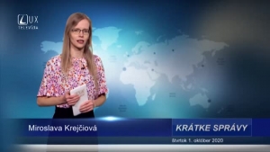 KRÁTKE SPRÁVY (1.10.2020)