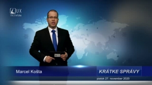 KRÁTKE SPRÁVY (27.11.2020)