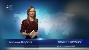 KRÁTKE SPRÁVY (1.12.2020)