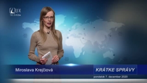 KRÁTKE SPRÁVY (7.12.2020)