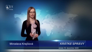 KRÁTKE SPRÁVY (16.12.2020)