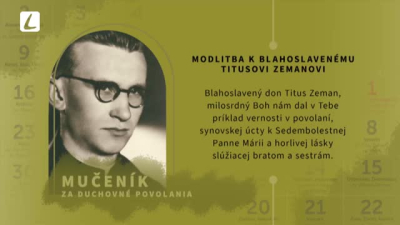 MODLITBA K BL. TITUSOVI ZEMANOVI