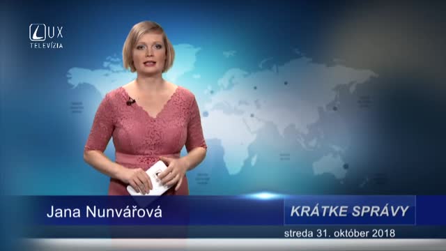 KRÁTKE SPRÁVY (31.10.2018)